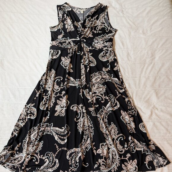 Dana Buchman Dresses & Skirts - Dana Buchman sleeveless a-line shift dress paisley print XL EUC